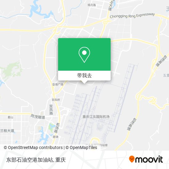 东部石油空港加油站地图