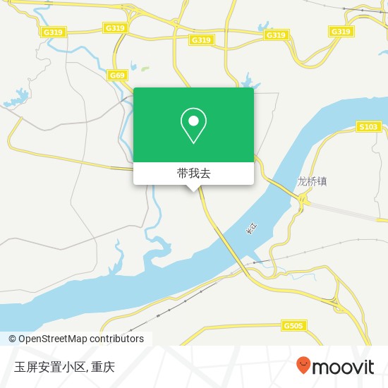 玉屏安置小区地图