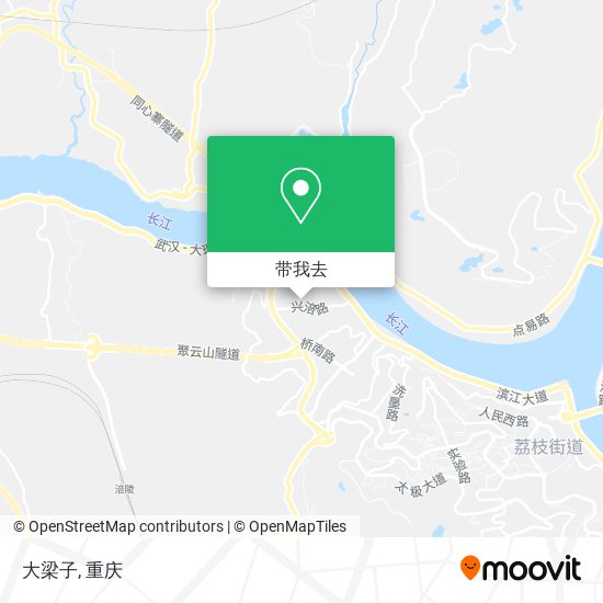 大梁子地图