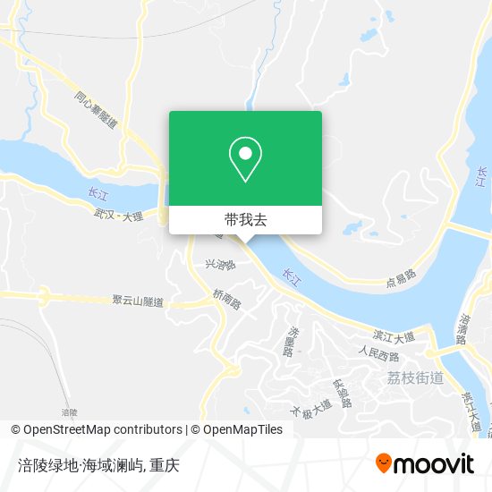 涪陵绿地·海域澜屿地图