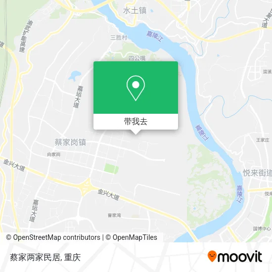 蔡家两家民居地图