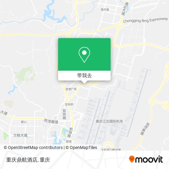 重庆鼎航酒店地图