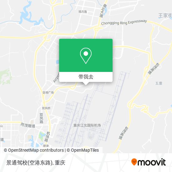 景通驾校(空港东路)地图