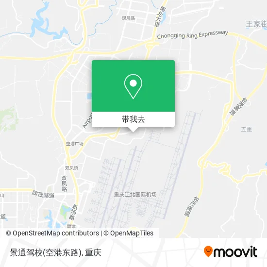 景通驾校(空港东路)地图
