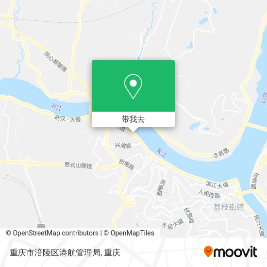 重庆市涪陵区港航管理局地图