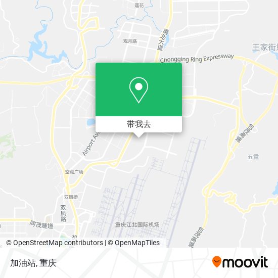 加油站地图