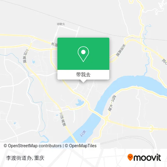 李渡街道办地图