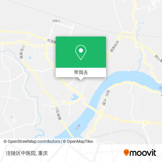 涪陵区中医院地图