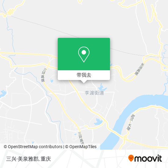 三兴·美泉雅郡地图