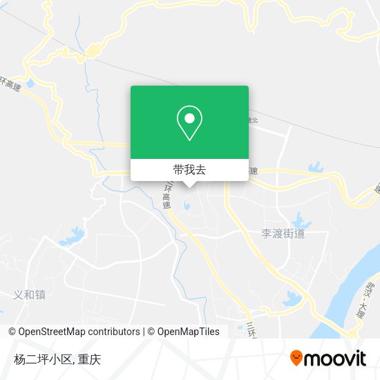 杨二坪小区地图