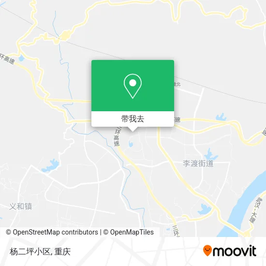 杨二坪小区地图