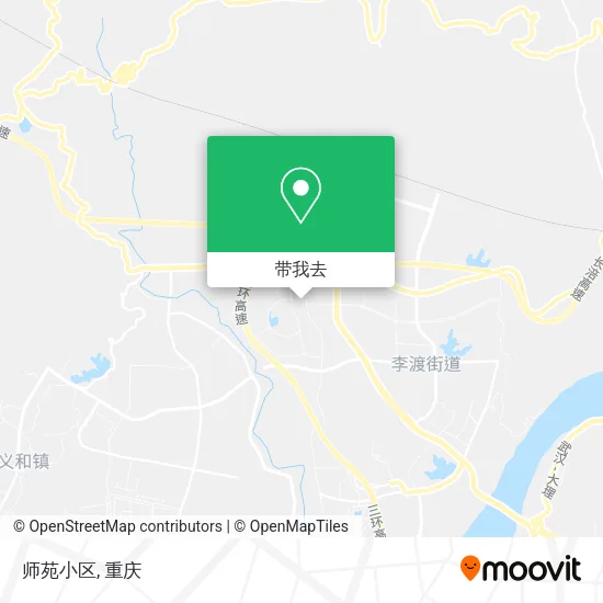 师苑小区地图
