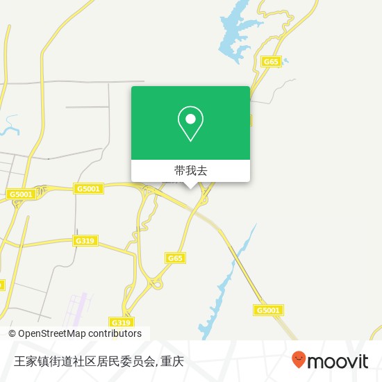 王家镇街道社区居民委员会地图