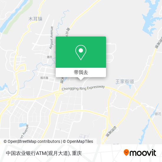 中国农业银行ATM(观月大道)地图