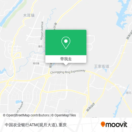 中国农业银行ATM(观月大道)地图