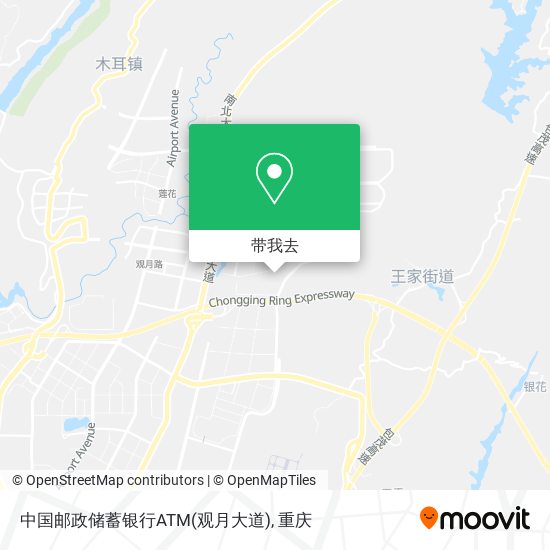 中国邮政储蓄银行ATM(观月大道)地图