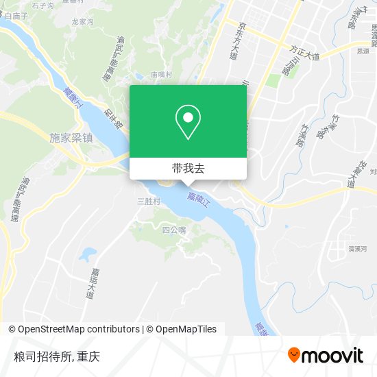 粮司招待所地图