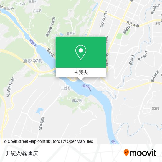 开锭火锅地图