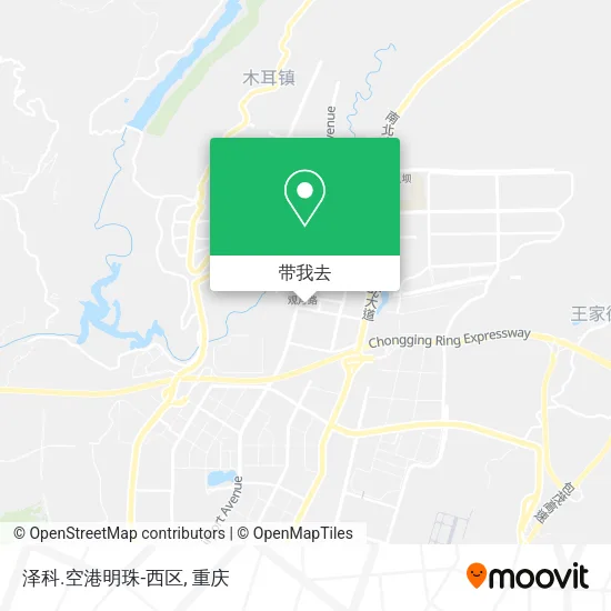 泽科.空港明珠-西区地图