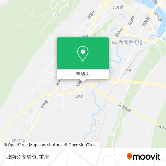 城南公安集资地图