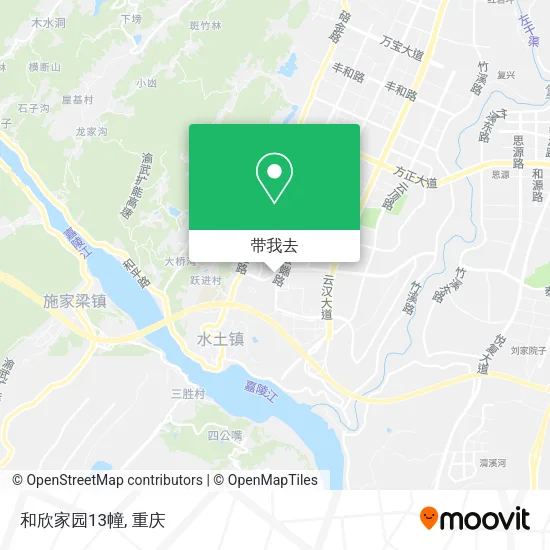 和欣家园13幢地图