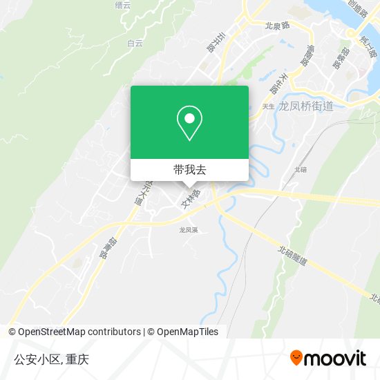 公安小区地图