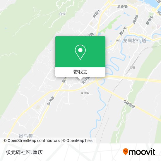 状元碑社区地图