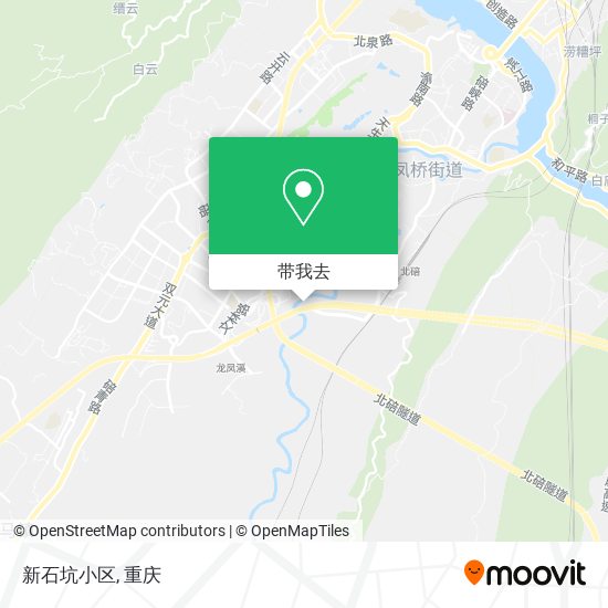 新石坑小区地图