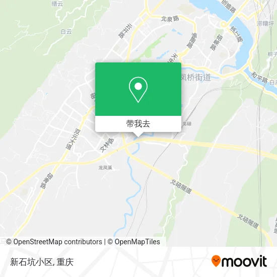 新石坑小区地图