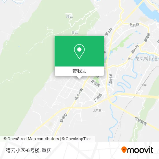 缙云小区-6号楼地图