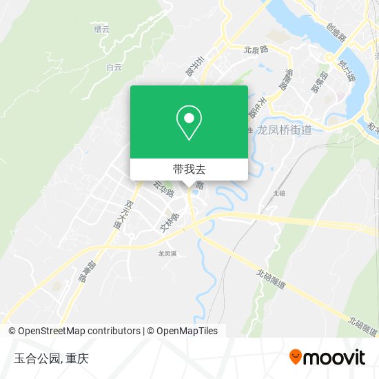 玉合公园地图