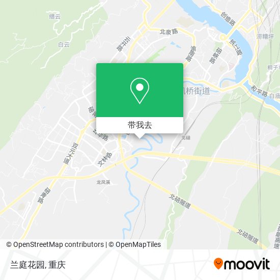 兰庭花园地图