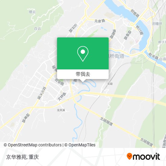 京华雅苑地图