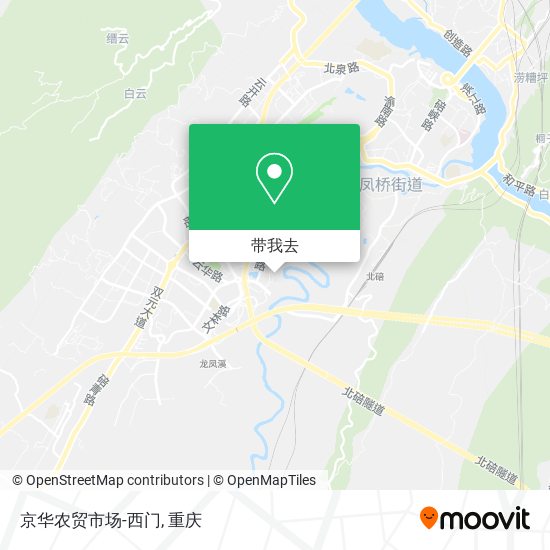 京华农贸市场-西门地图