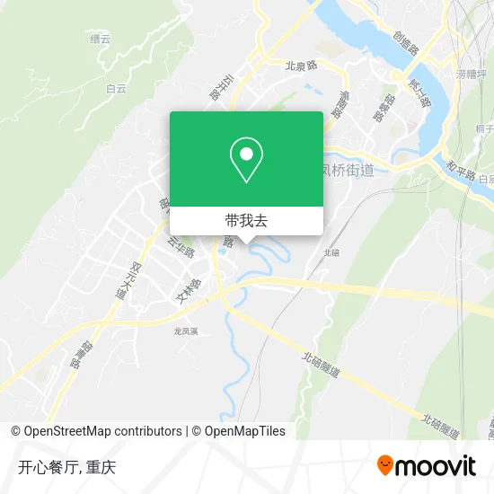 开心餐厅地图