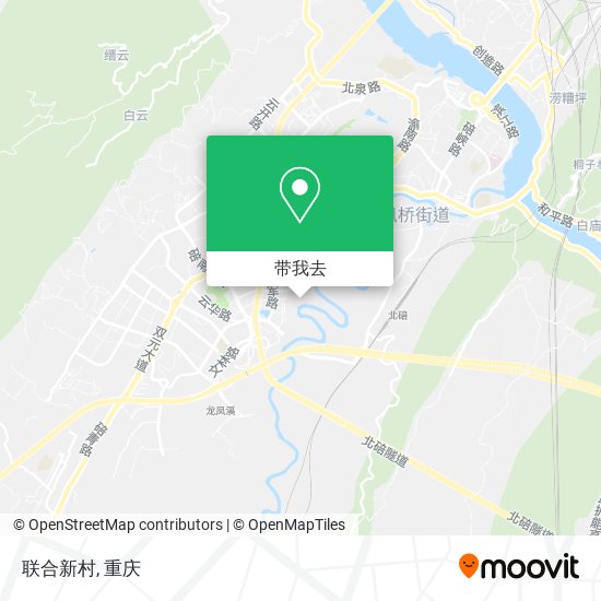 联合新村地图