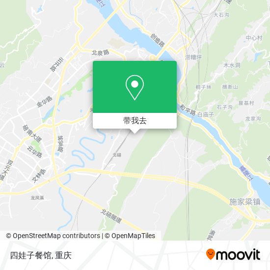 四娃子餐馆地图