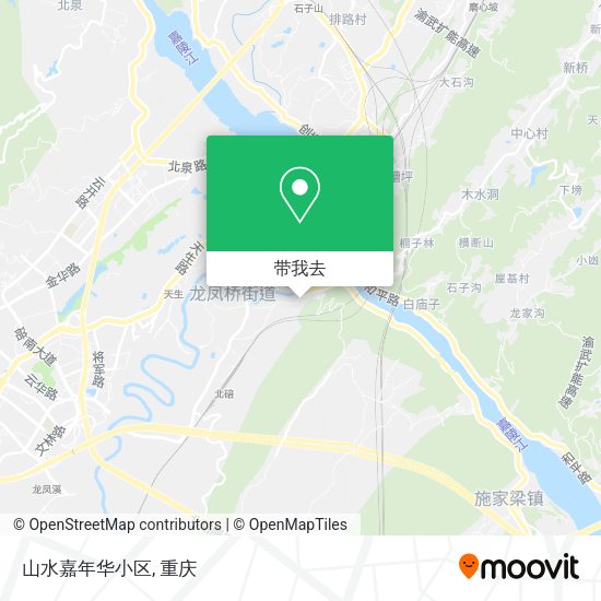 山水嘉年华小区地图