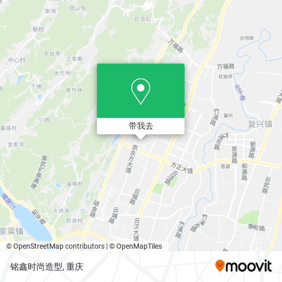 铭鑫时尚造型地图