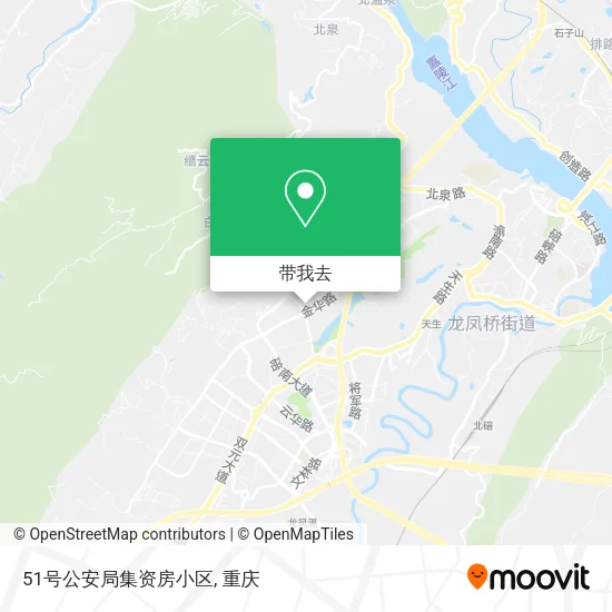 51号公安局集资房小区地图