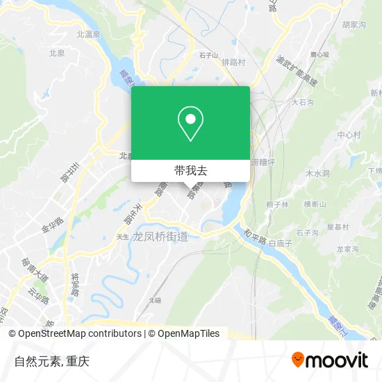 自然元素地图