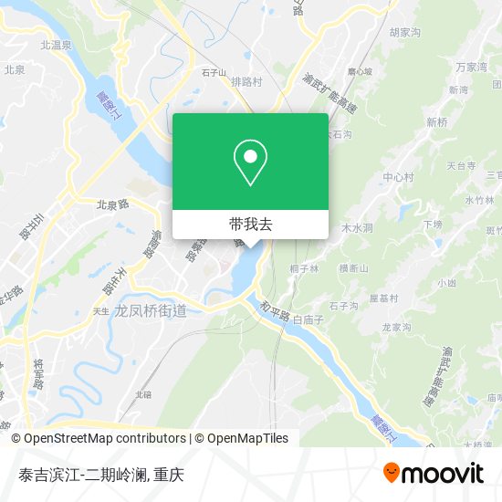 泰吉滨江-二期岭澜地图