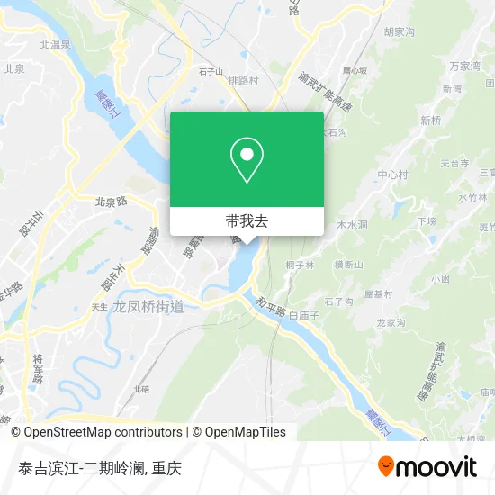 泰吉滨江-二期岭澜地图