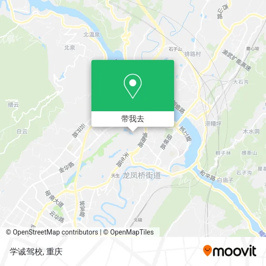 学诚驾校地图