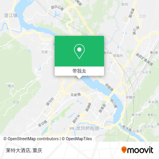 莱特大酒店地图