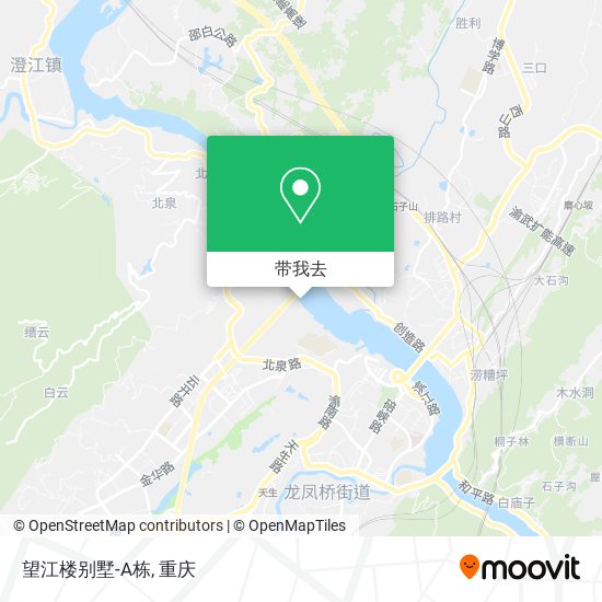 望江楼别墅-A栋地图