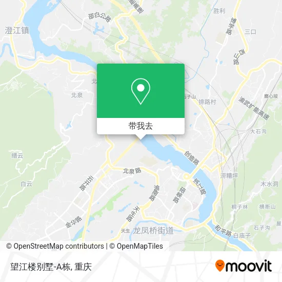 望江楼别墅-A栋地图