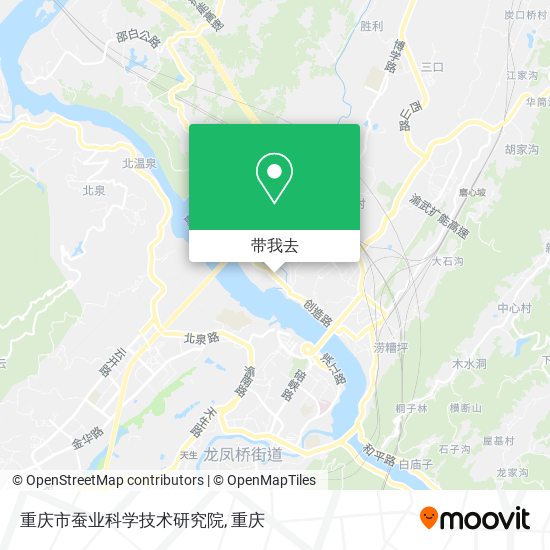 重庆市蚕业科学技术研究院地图