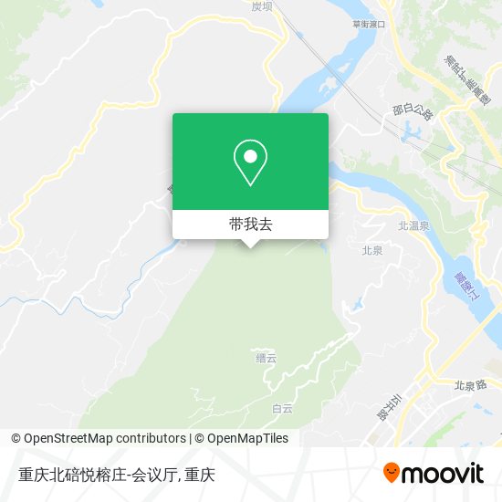 重庆北碚悦榕庄-会议厅地图