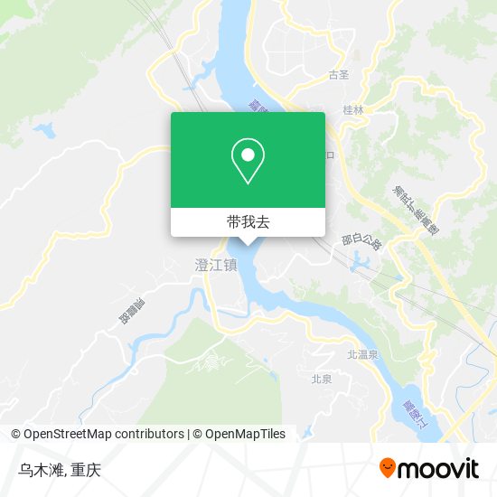 乌木滩地图